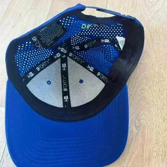 Devereux Mens Golf Hat blue Adjustable - Picture 3 of 3